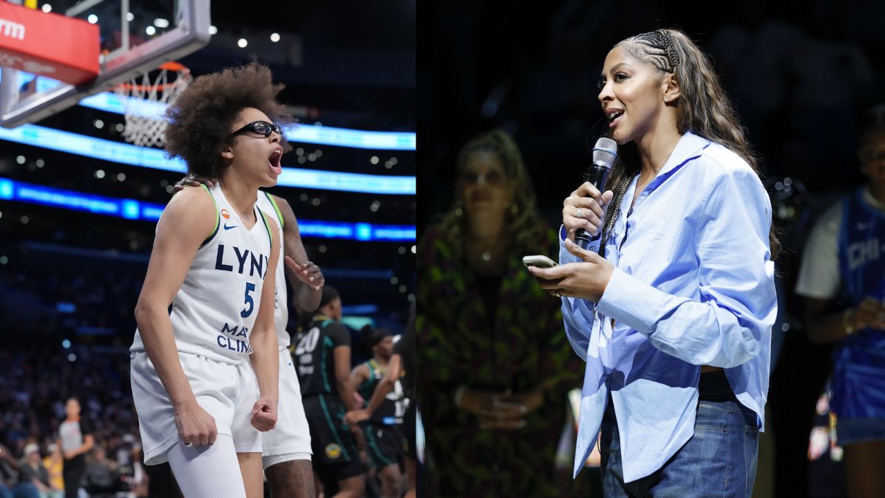 Olivia Miles and Candace Parker - Source: Imagn Images