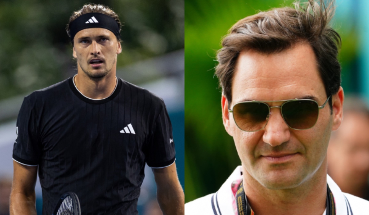 Alexander Zverev and Roger Federer - Source: Imagn images