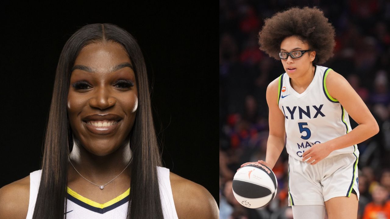 Teaira McCowan and Olivia Miles - Source: Imagn Images