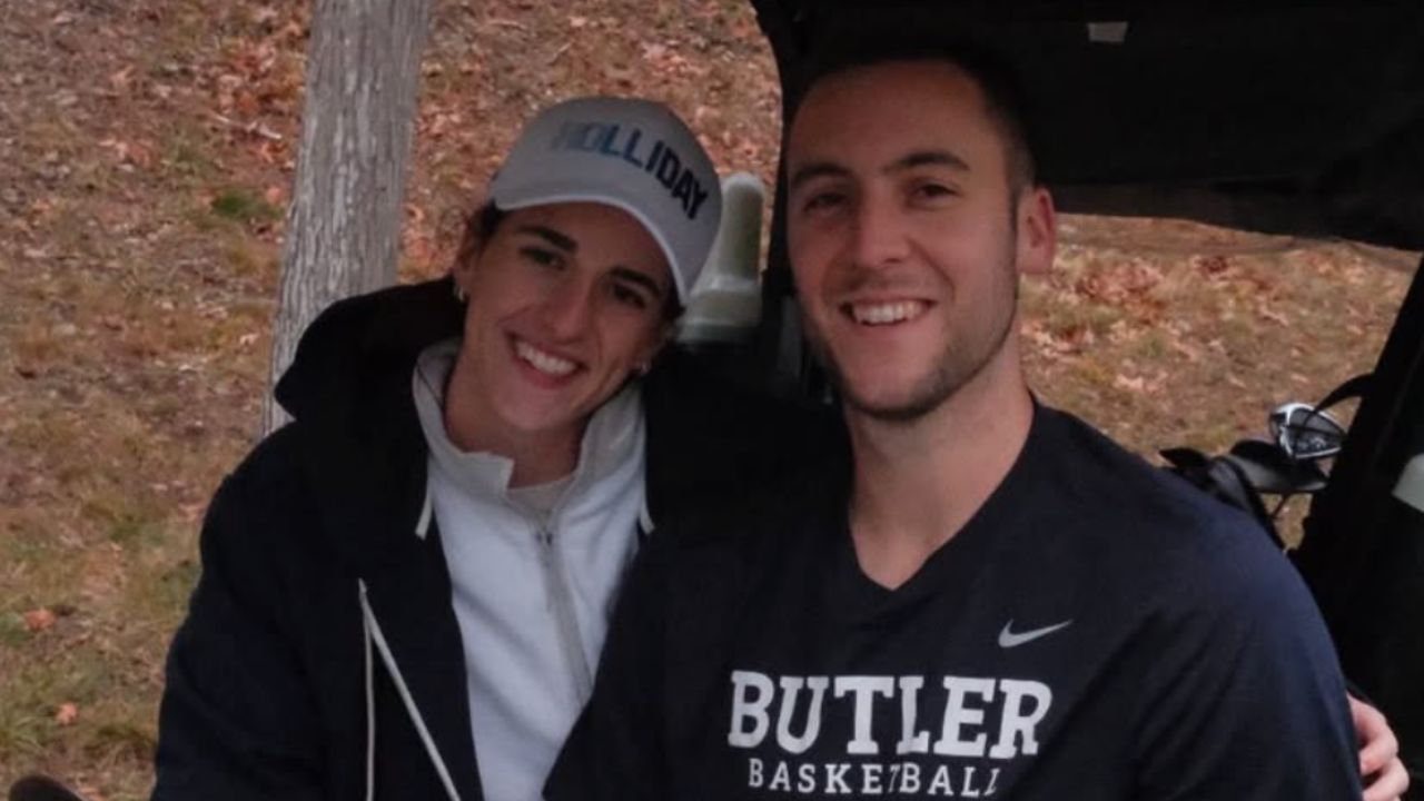 Caitlin Clark and Connor McCaffery (Image via Instagram/@connor_m30)
