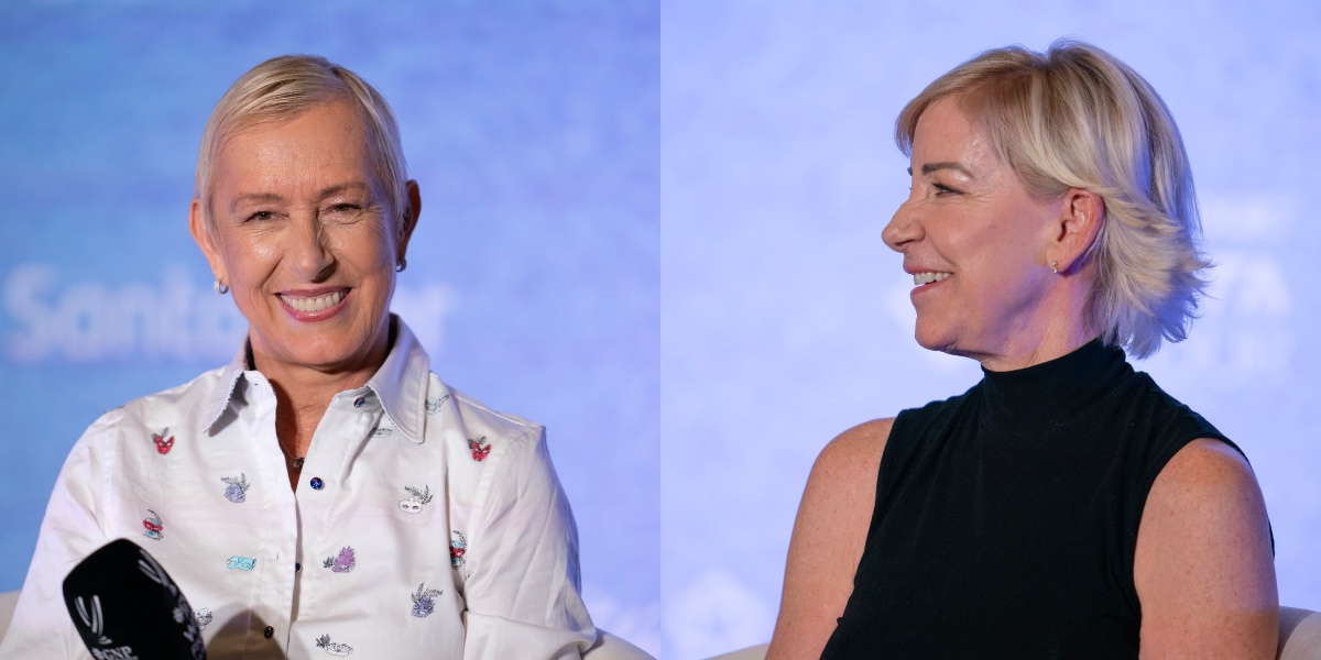 Martina Navratilova and Chris Evert - Source: Imagn images