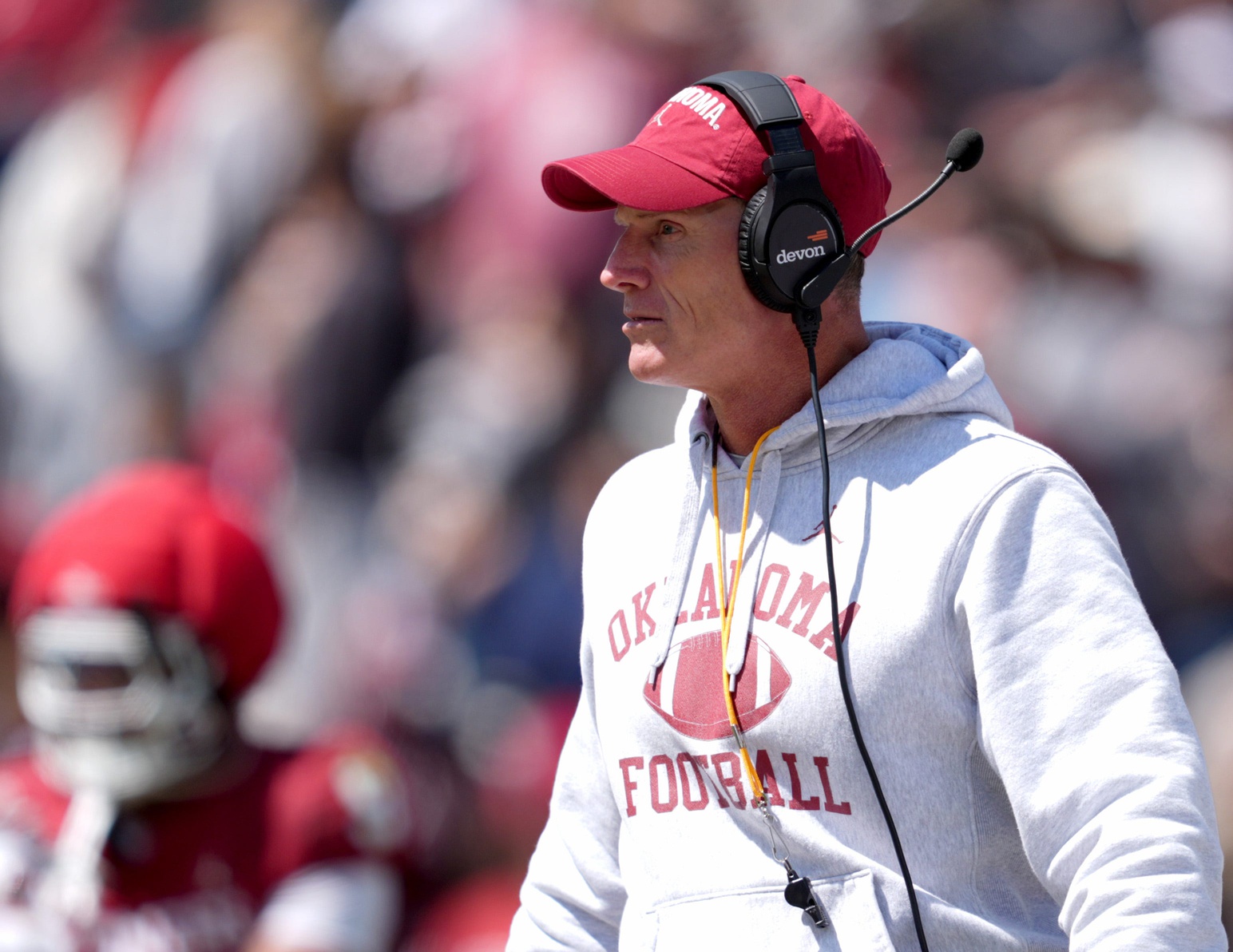 Brent Venables - Oklahoma Sooners Spring Game - Source: Imagn