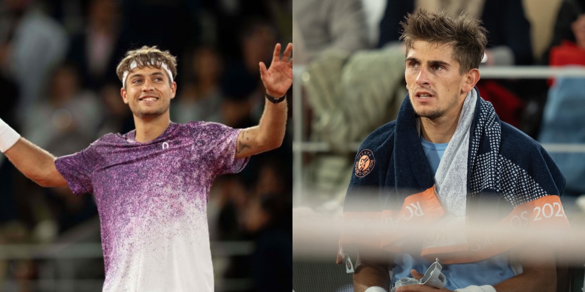 Flavio Cobolli and Matteo Arnaldi at the French Open- Source: Image images