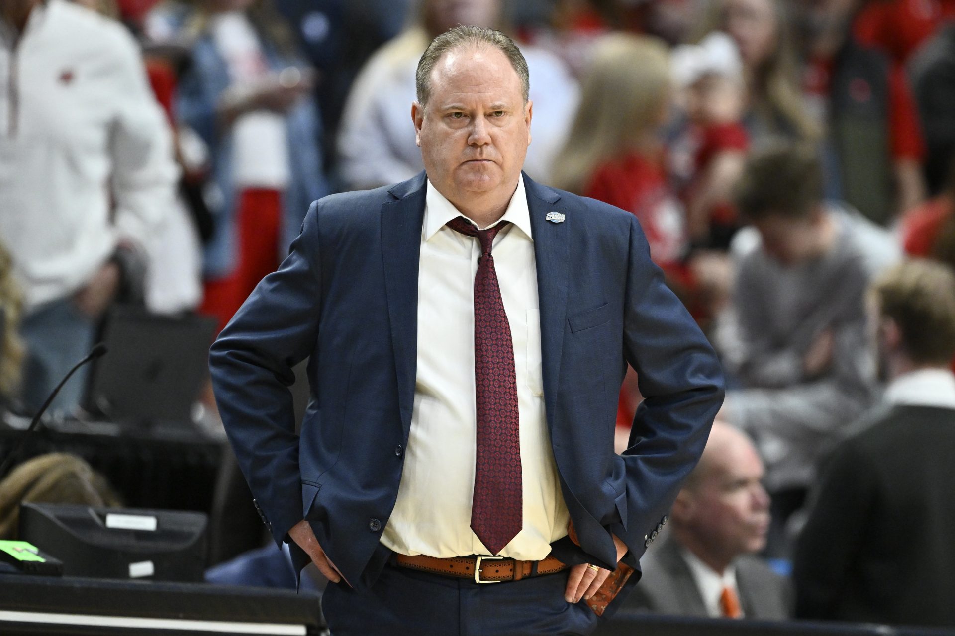 Greg Gard - Wisconsin Badgers vs. High Point Panthers - Source: Imagn Images