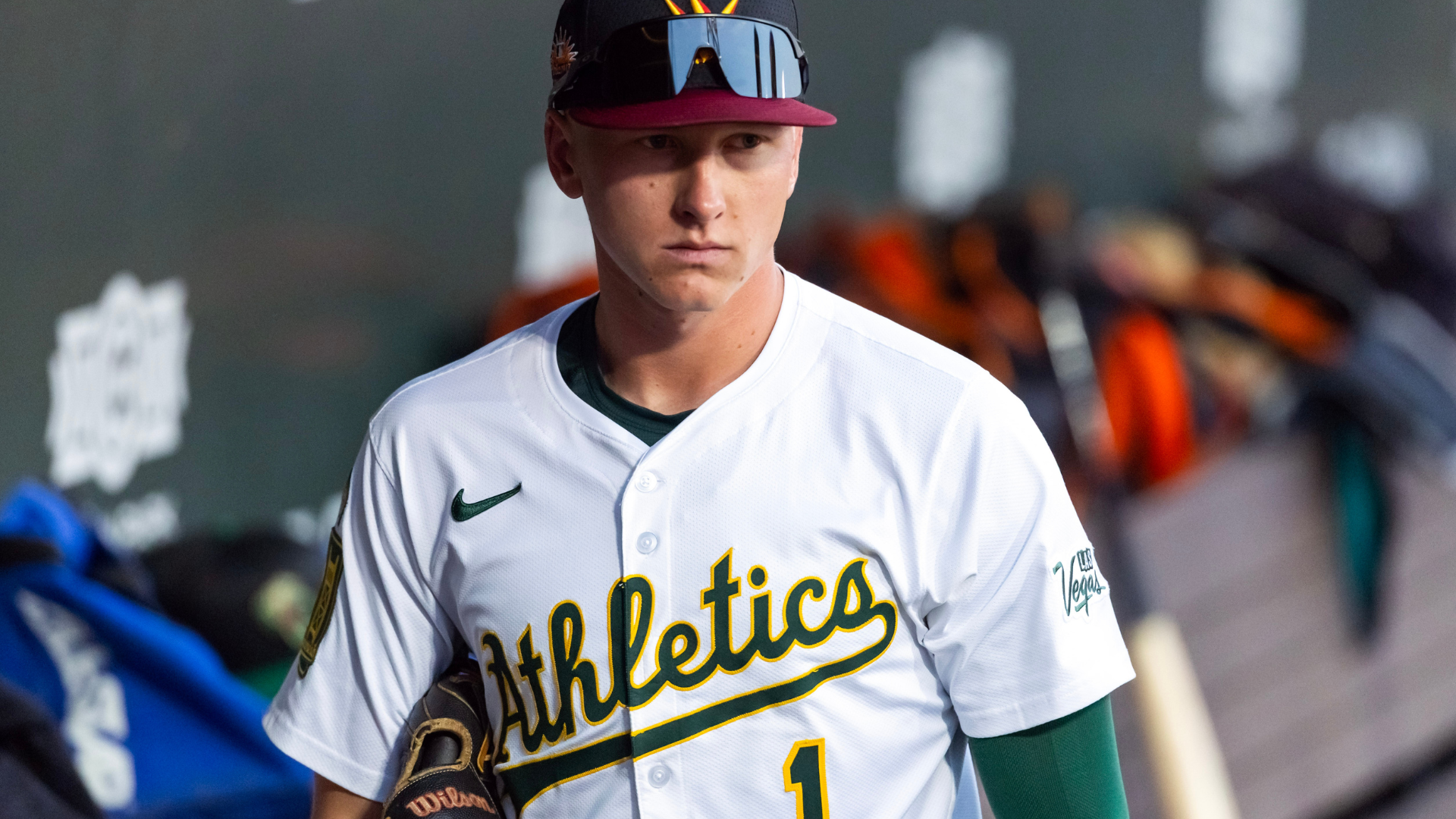 Athletics' prospect Ryan Lasko. Source: IMAGN