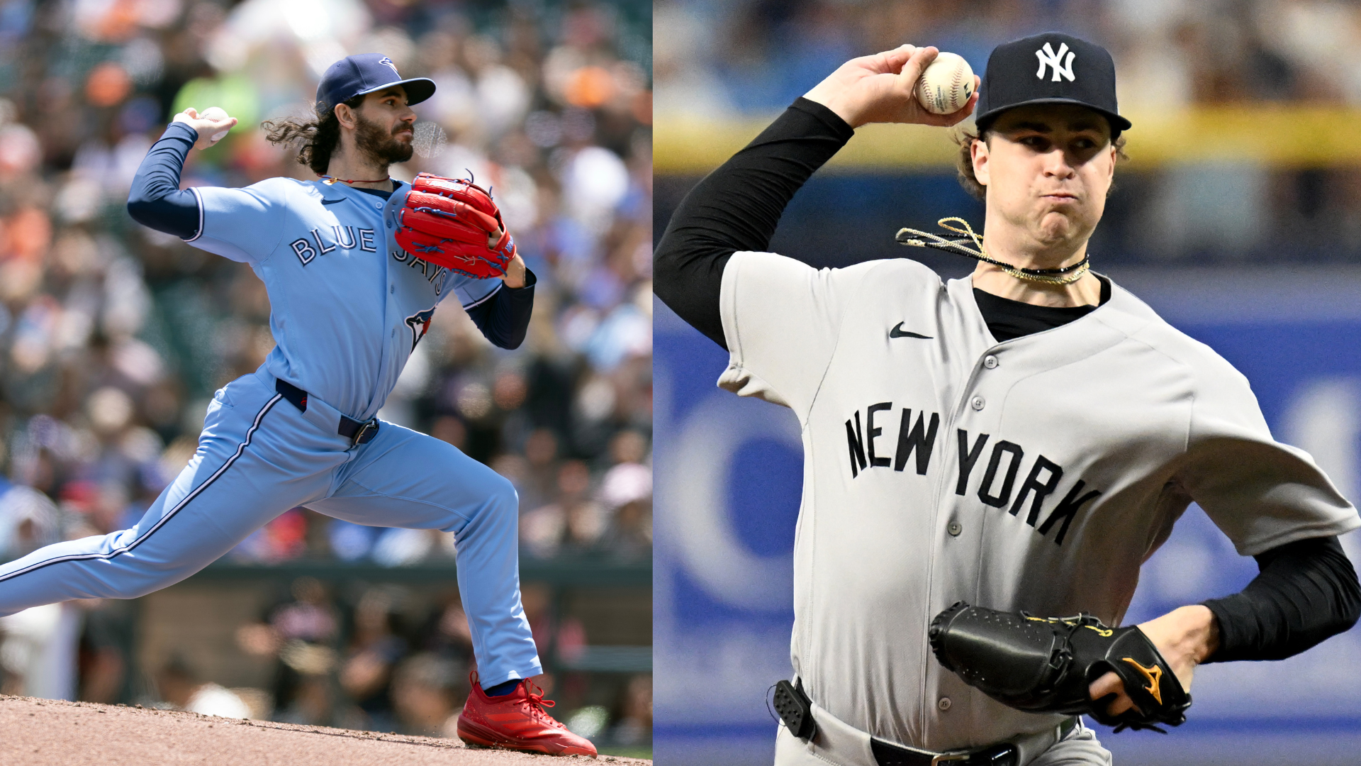 Dylan Cease and Cam Schlittler. Source: IMAGN
