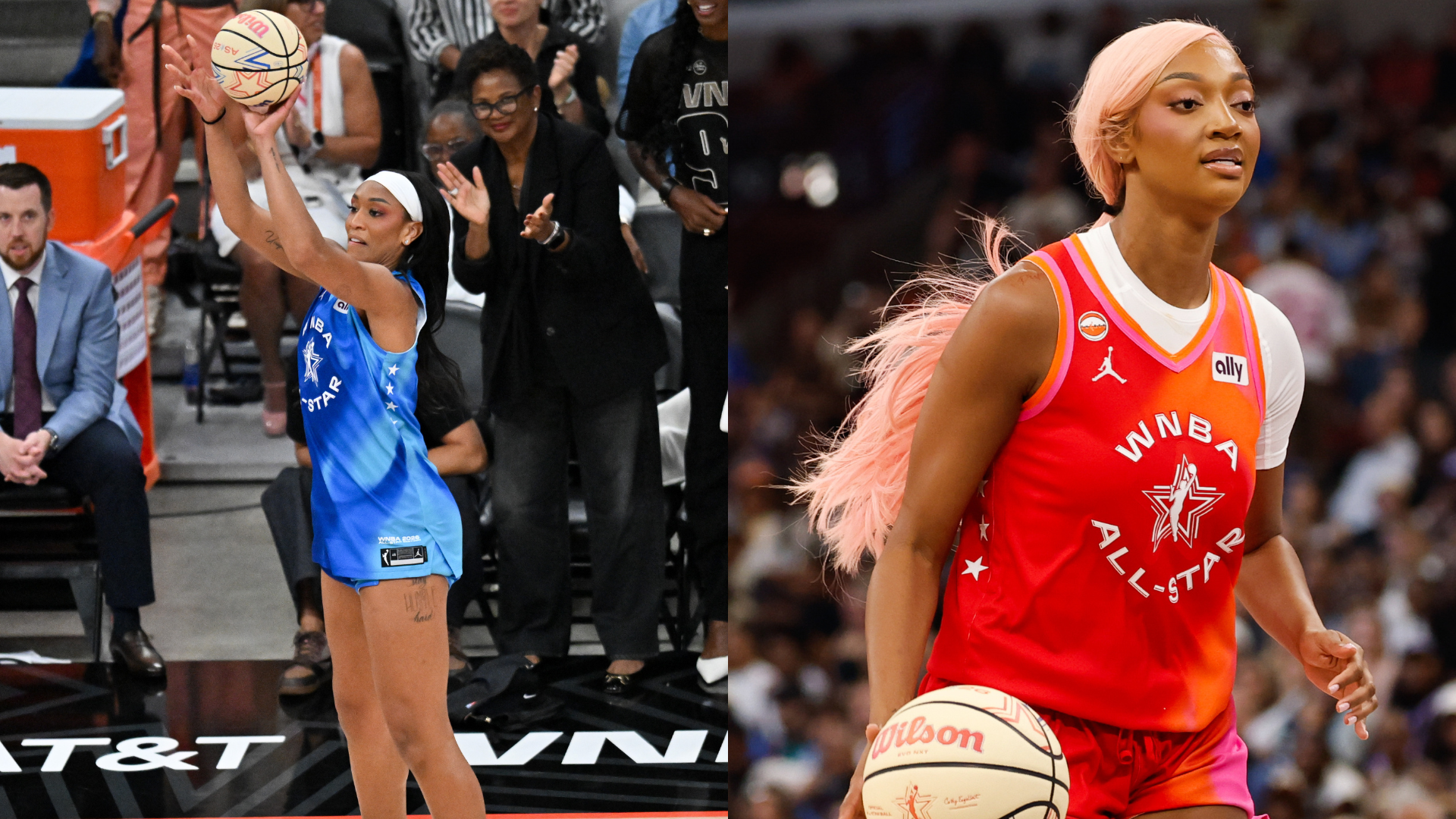A'ja Wilson, Angel Reese - Source: Imagn