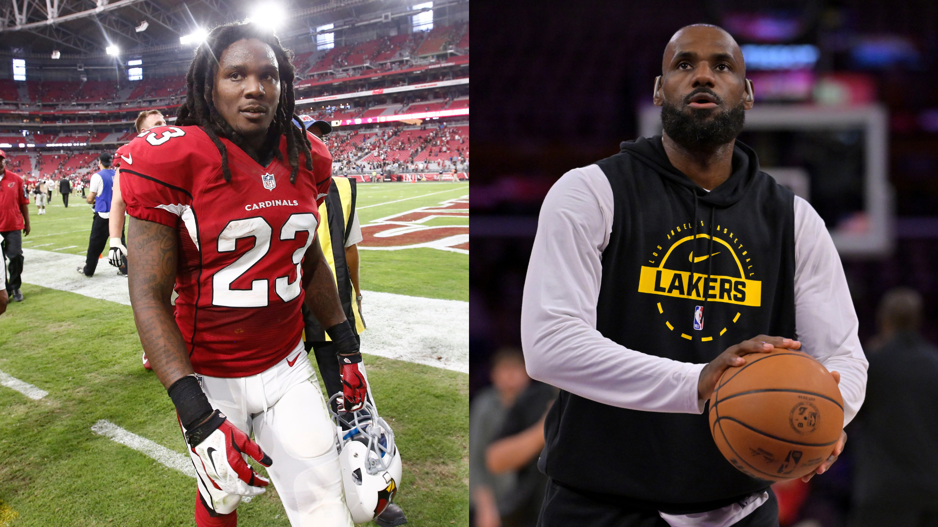 Chris Johnson, LeBron James.
Source: Imagn Images