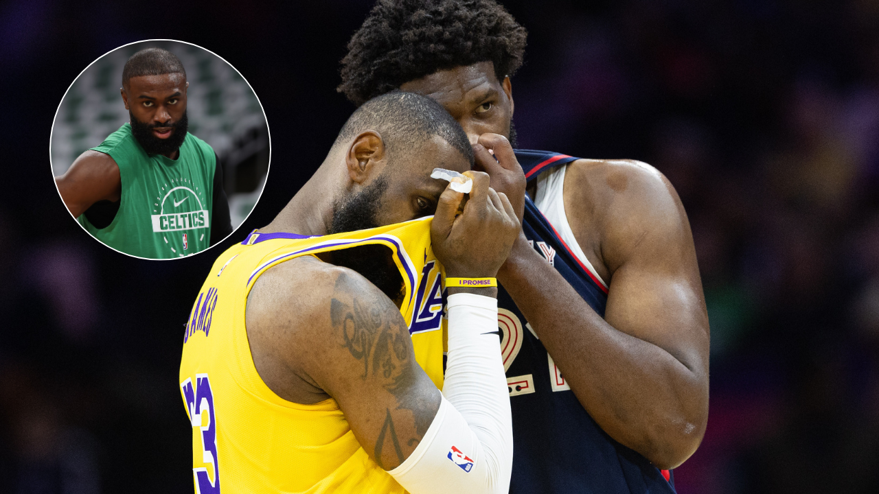 Jaylen Brown, LeBron James, Joel Embiid - Image Source: Imagn Images