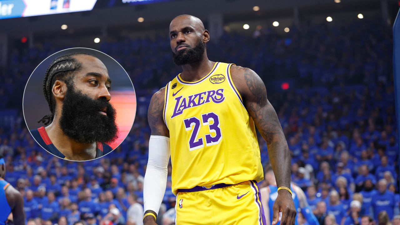 James Harden, LeBron James - Image Source: Imagn Images