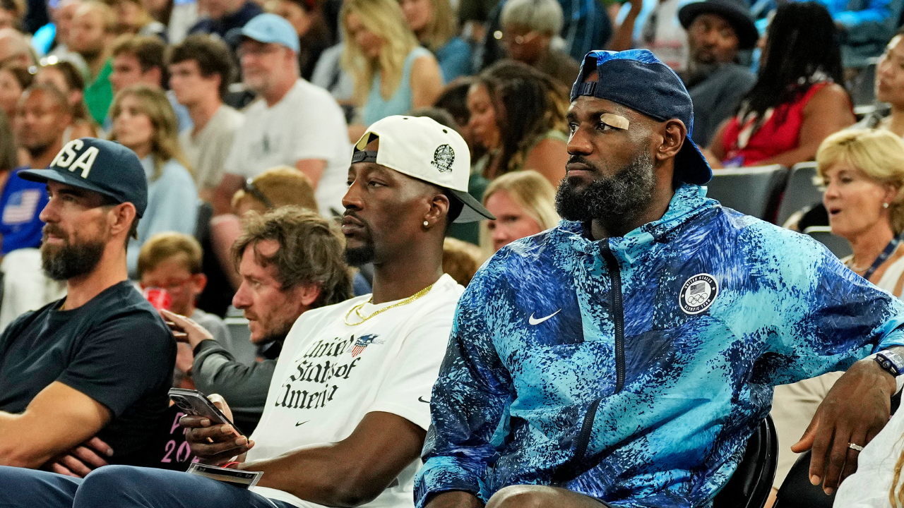 Bam Adebayo, LeBron James - Image Source: Imagn Images