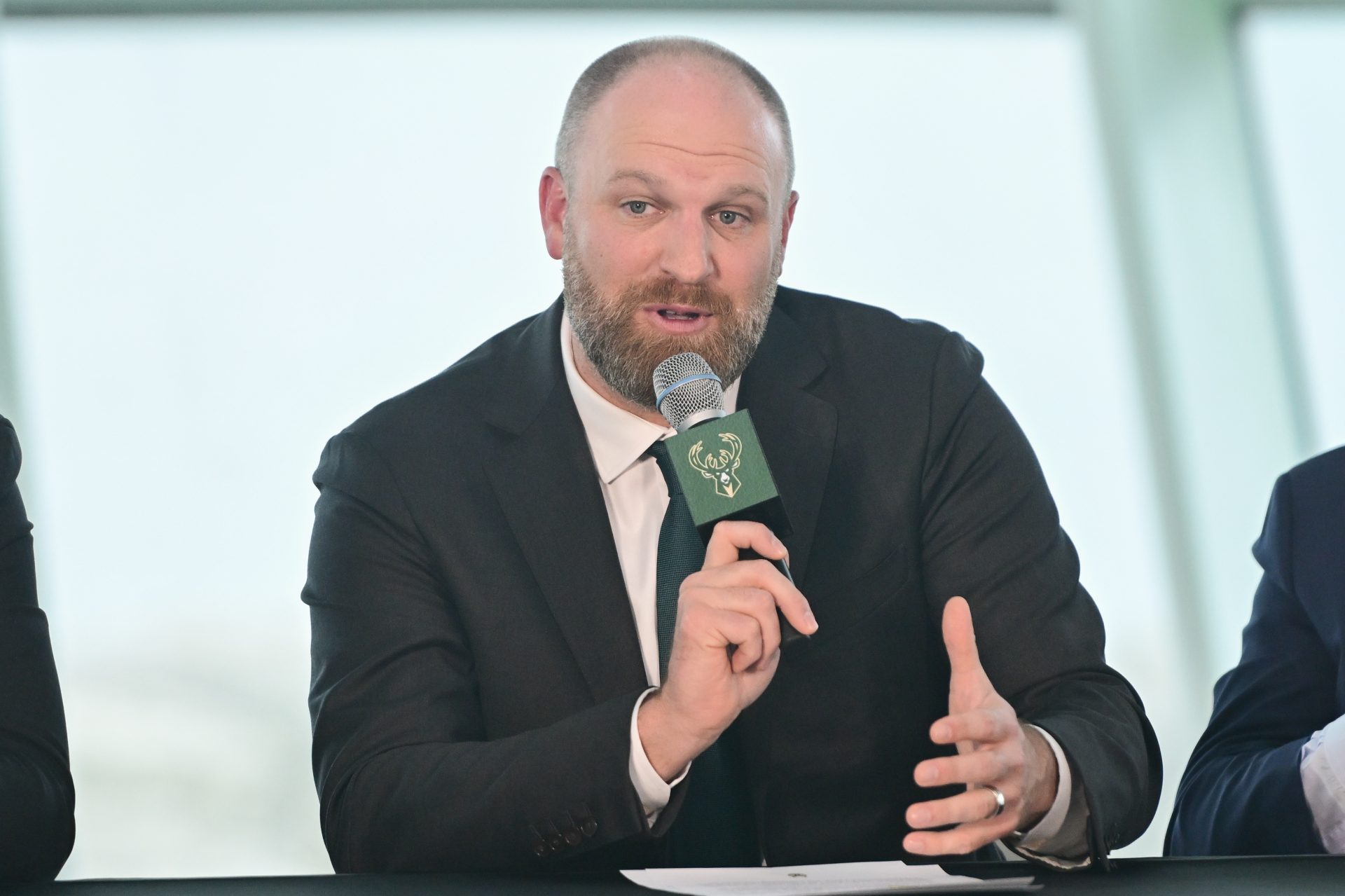Milwaukee Bucks introductory press conference - Source: Imagn Images
