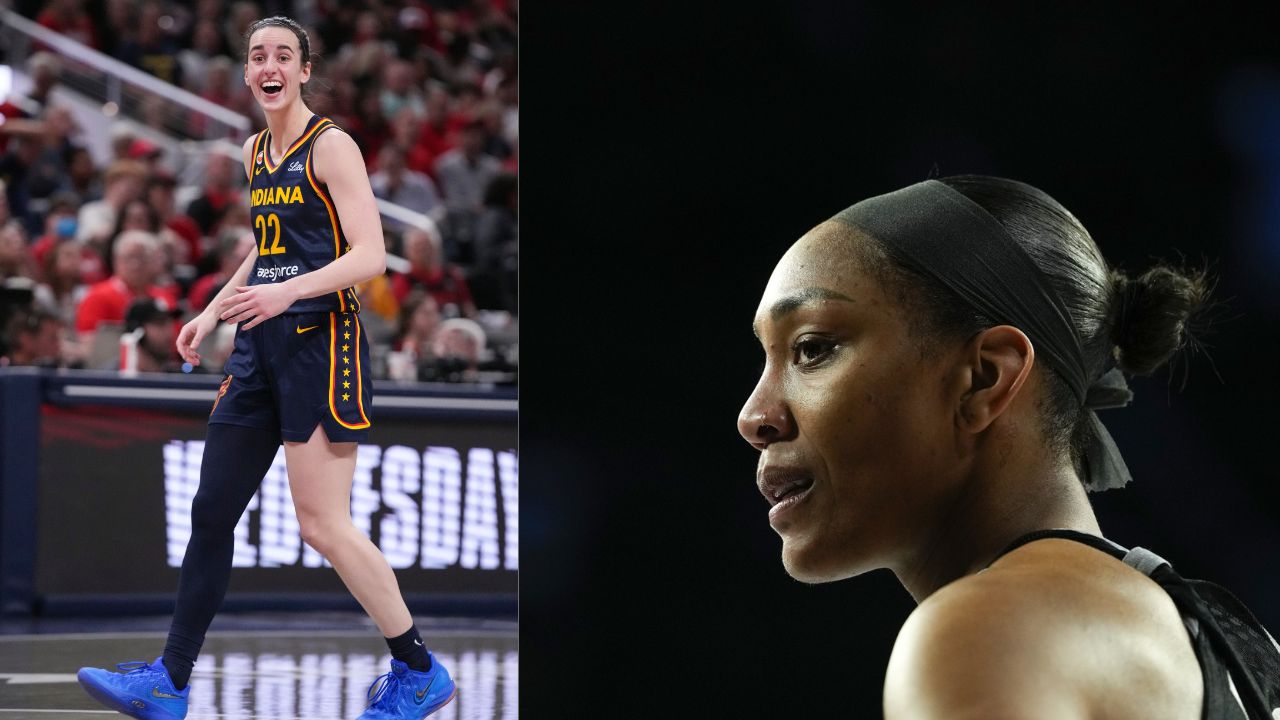 Caitlin Clark and A'ja Wilson - Source: Imagn Images