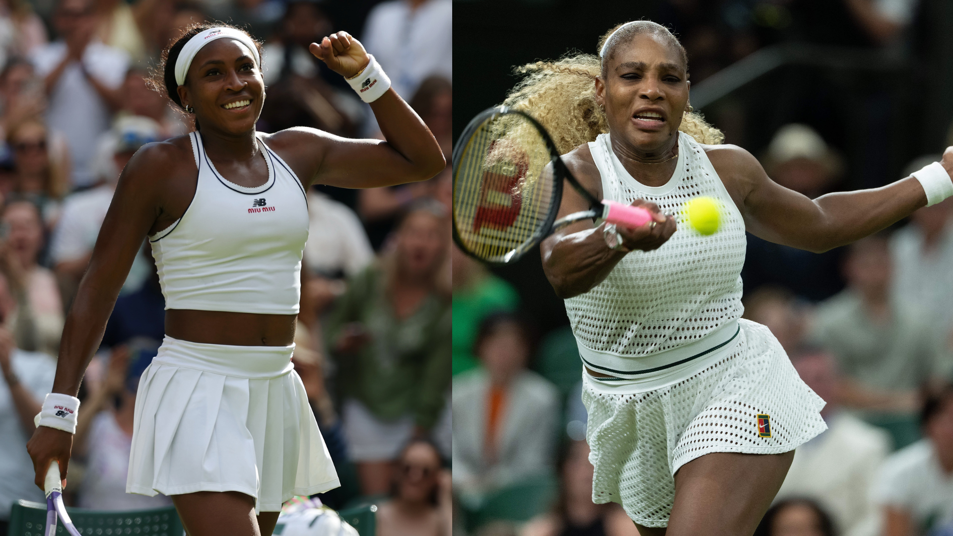 Coco Gauff and Serena Williams. Source: IMAGN