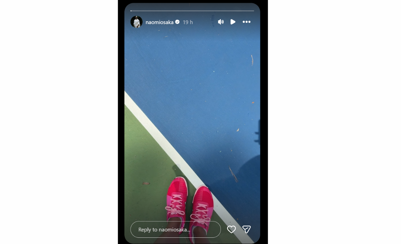 Screengrab from Naomi Osaka's Instagram. (Source: Naomi Osaka's Instagram)