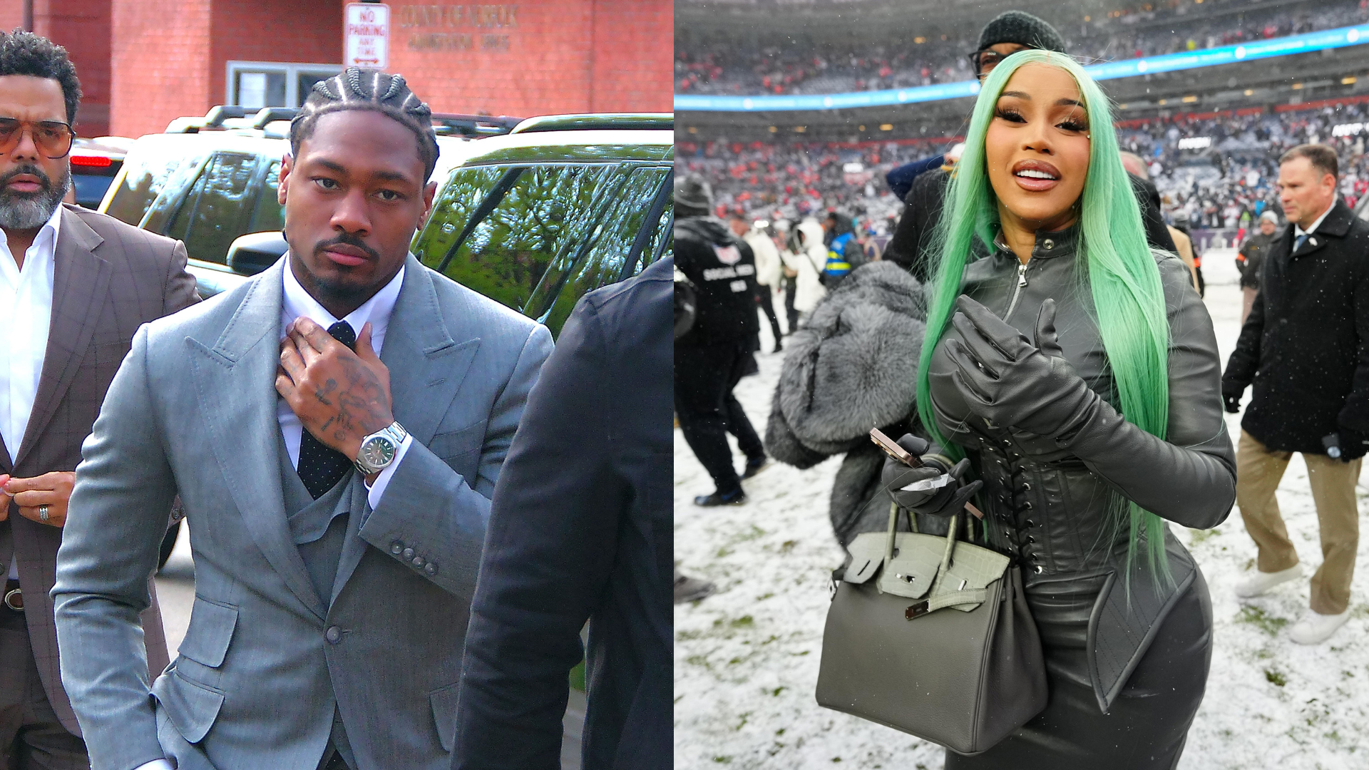 Stefon Diggs, Cardi B.
Source: Imagn Images