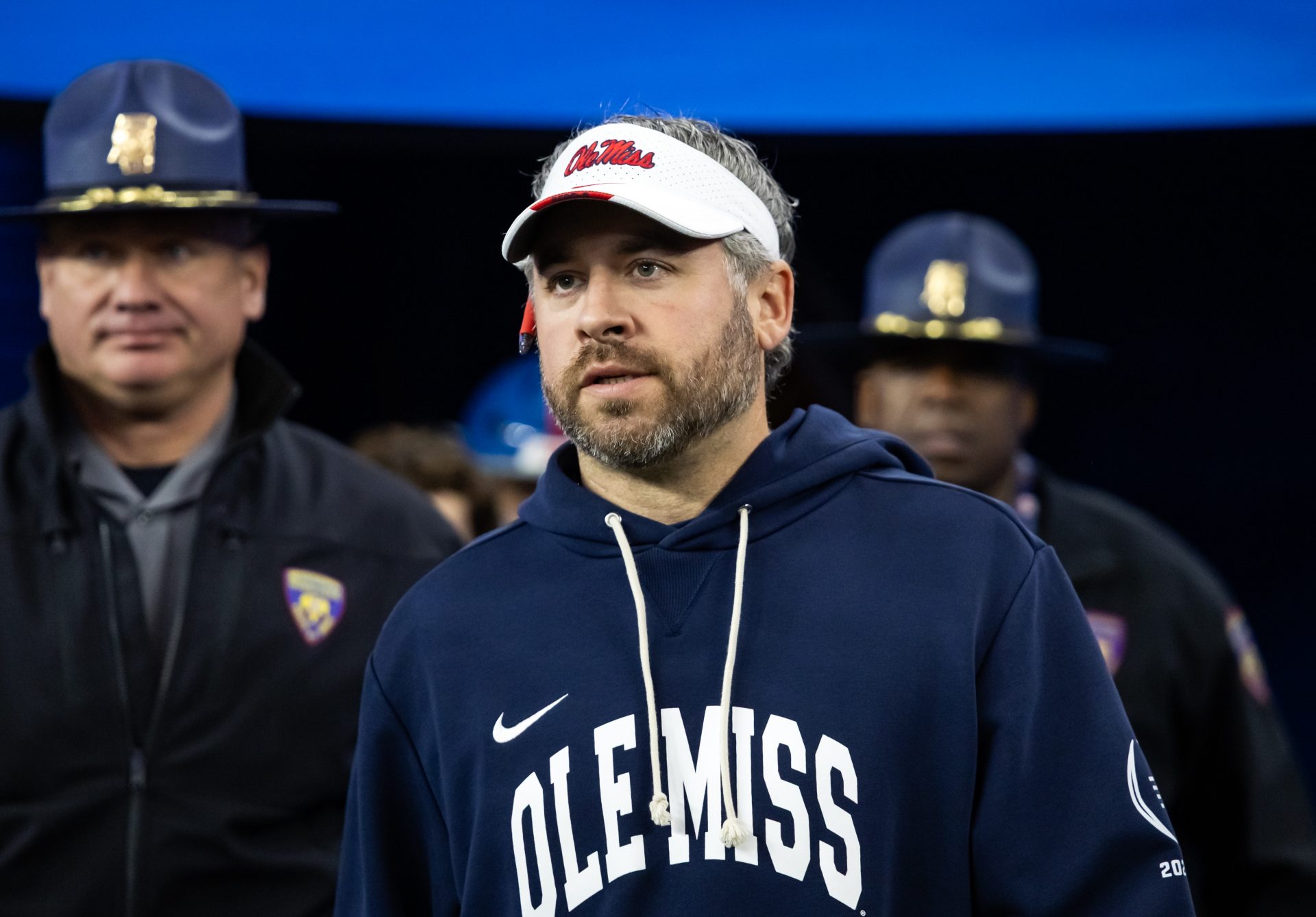 Mississippi Rebels head coach Pete Golding.
Source: Mark J. Rebilas-Imagn Images