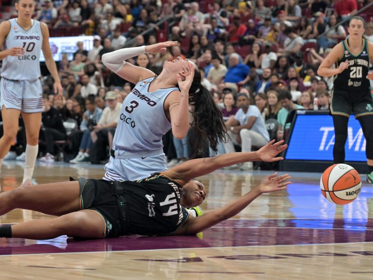 Fans Pile On Marina Mabrey With Flopping Accusations Following Betnijah Laney-Hamilton Collision