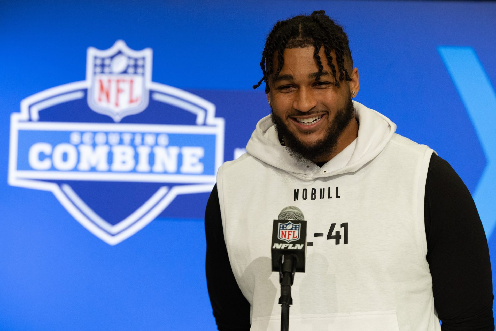 Marshawn Kneeland - 2024 NFL Combine - Source: Imagn