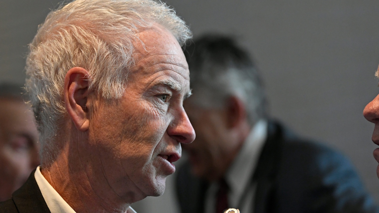Former tennis player, John McEnroe - Source: Imagn images