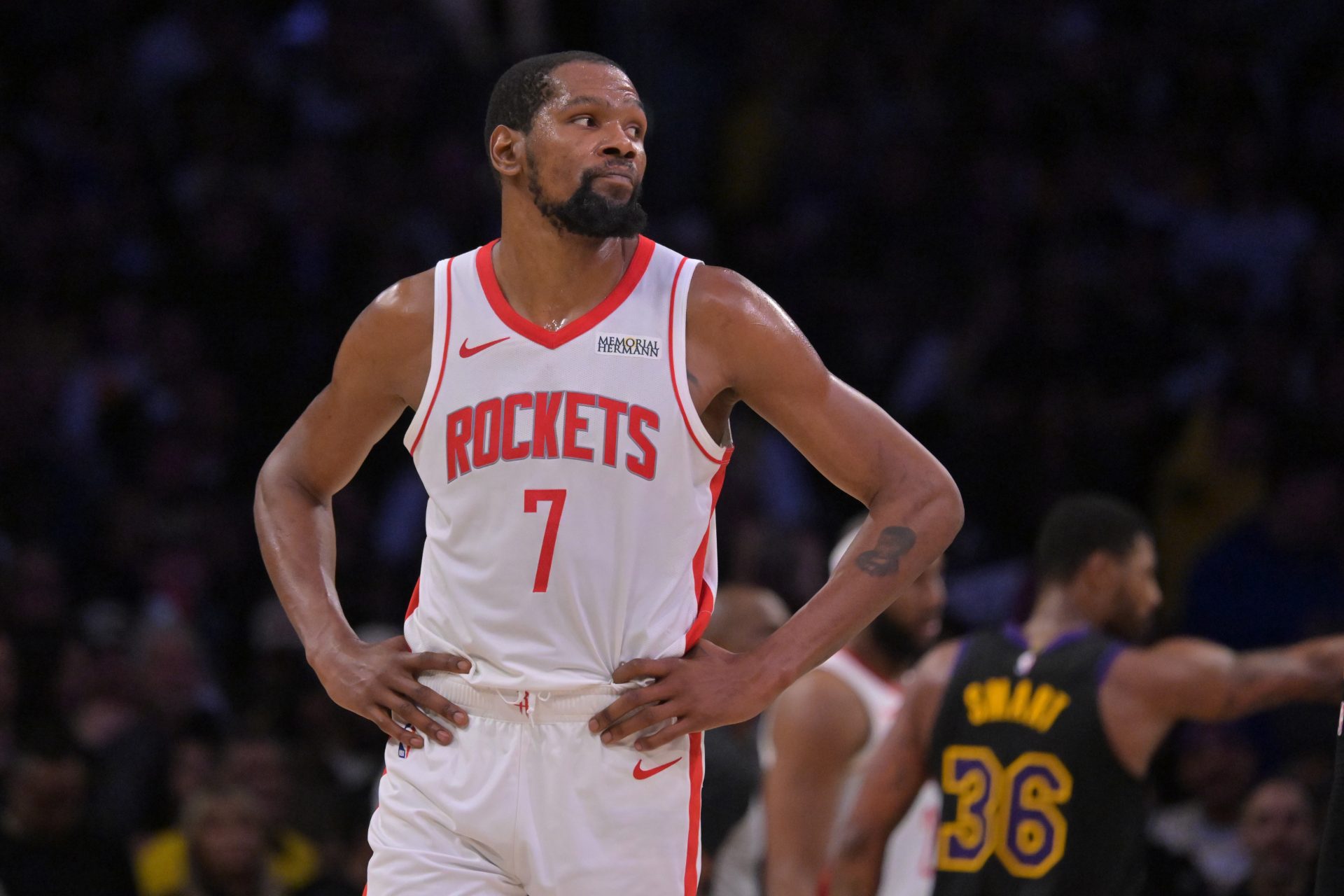 Houston Rockets vs. LA Lakers - 2025-26 NBA playoffs, first round - Source: Imagn Images