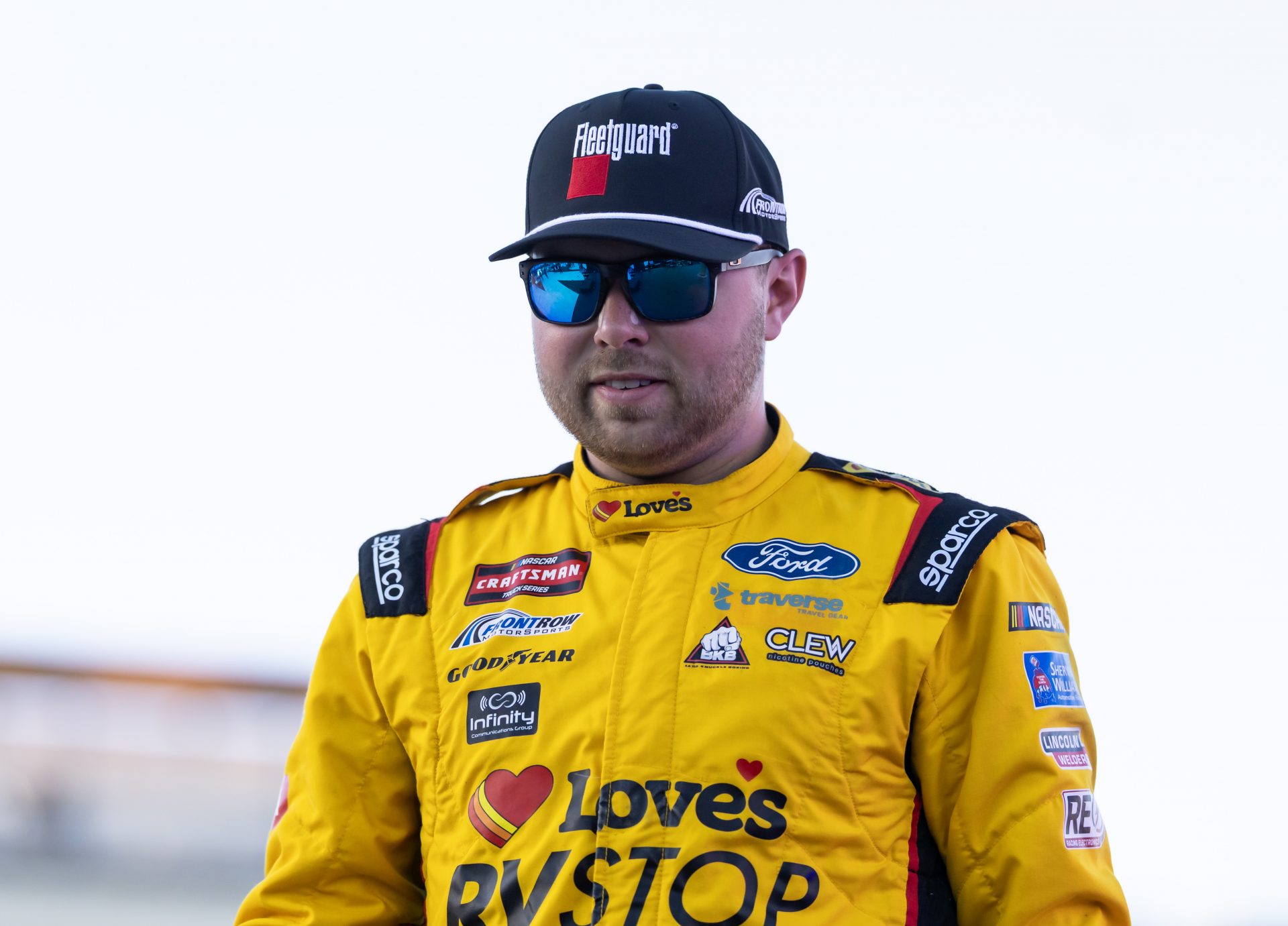 NASCAR Truck Series driver Layne Riggs (34) during the NASCAR Truck Series Championship race at Phoenix Raceway.