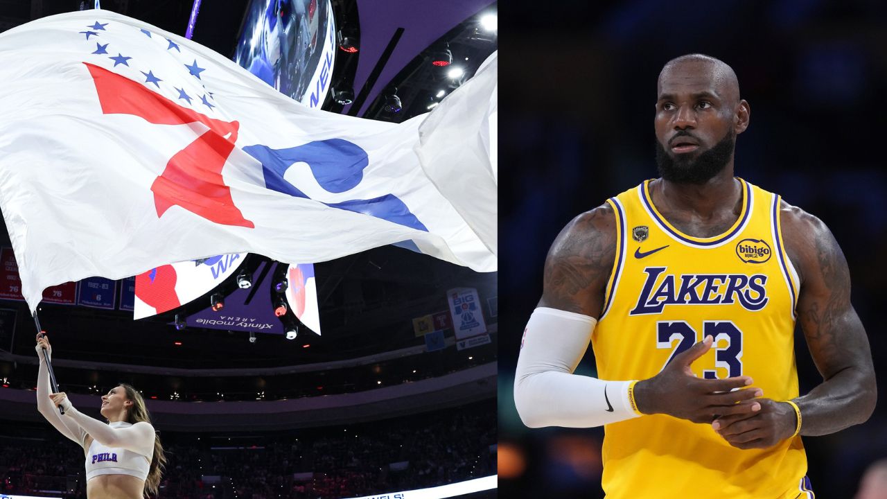 Philadelphia 76ers and LeBron James - Source: Imagn Images