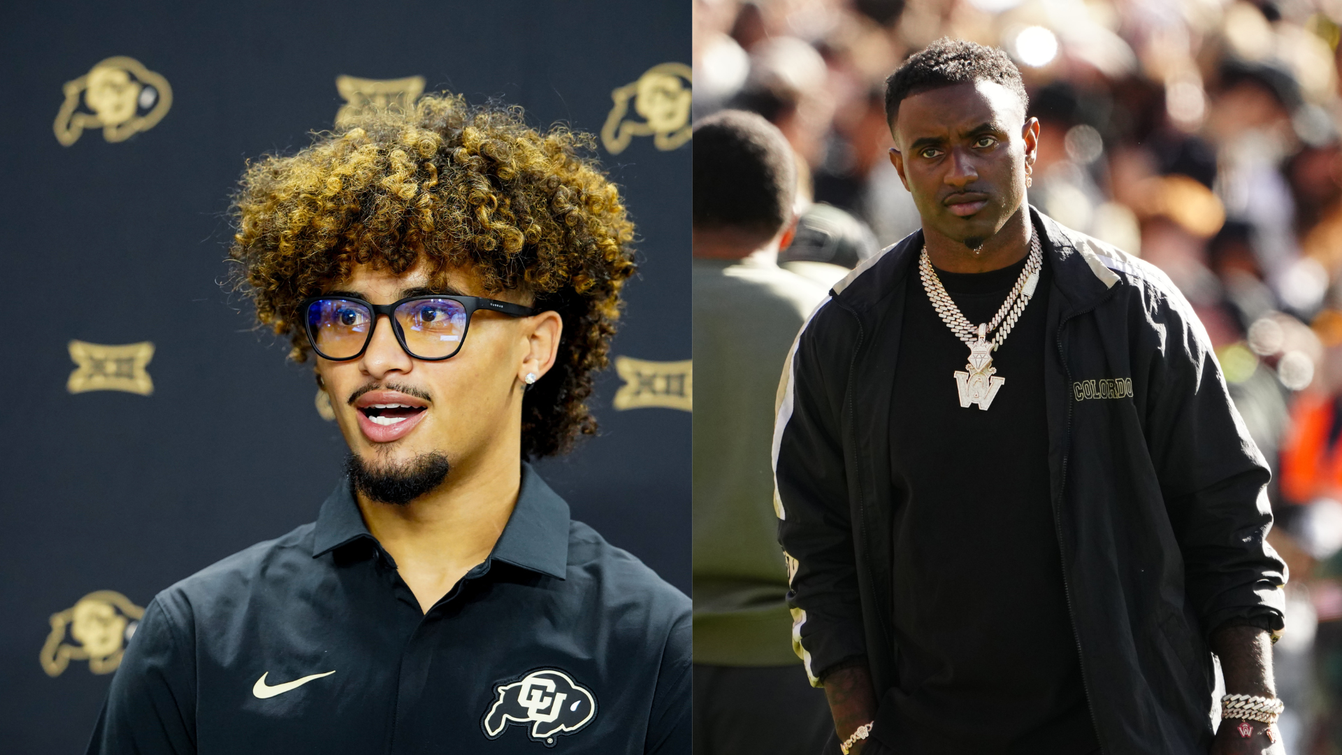 Deion Sanders Jr. and JuJu Lewis. Source: IMAGN