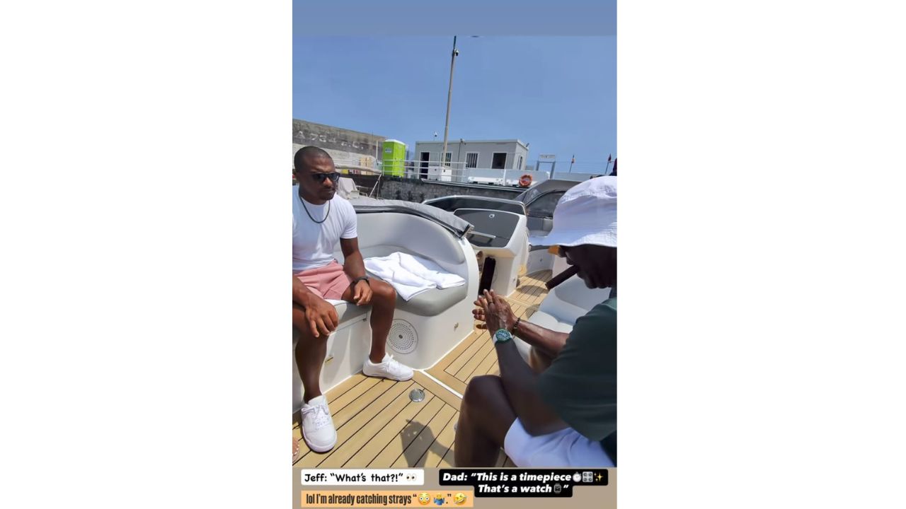 Michael Jordan's Son Catches Strays as Bulls Legend Enjoys Family Time Aboard $115M Yacht in Italy