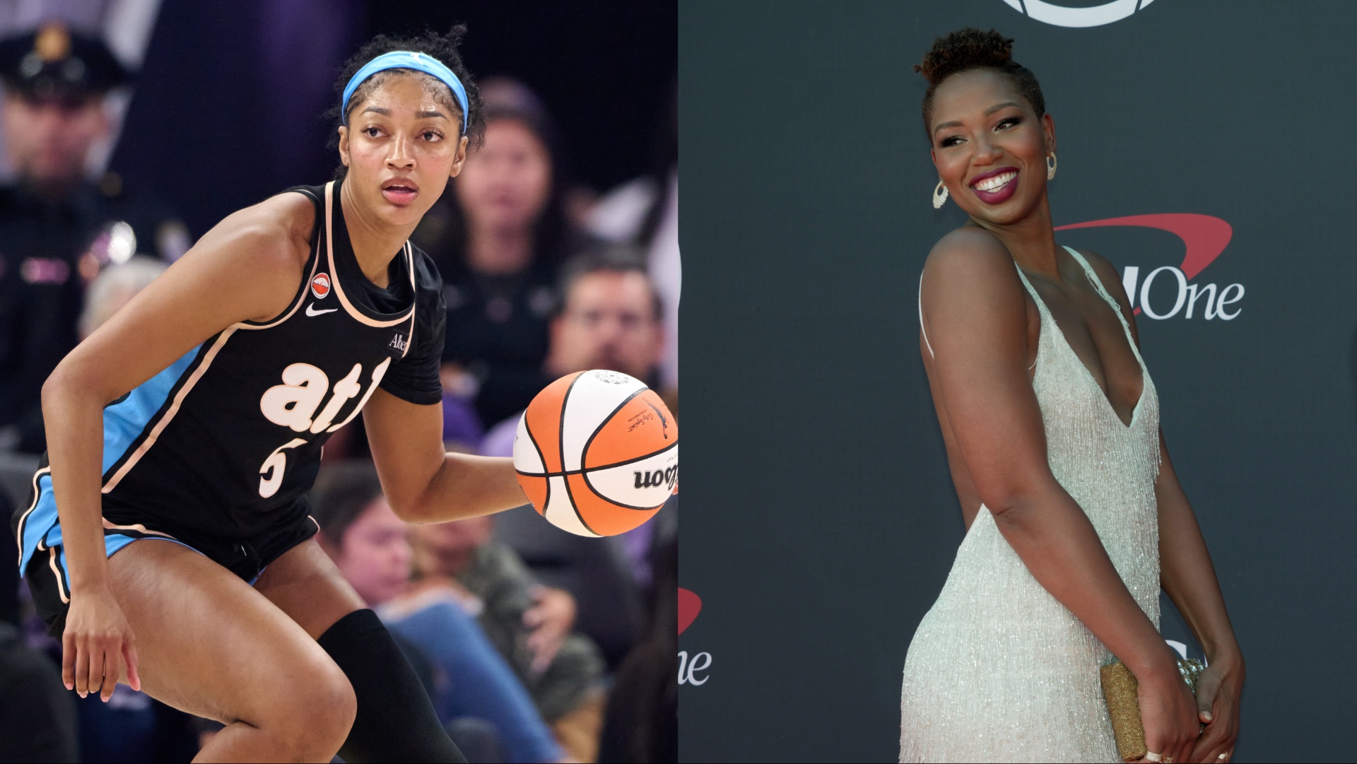 Angel Reese and Monica McNutt - Source: Imagn Images