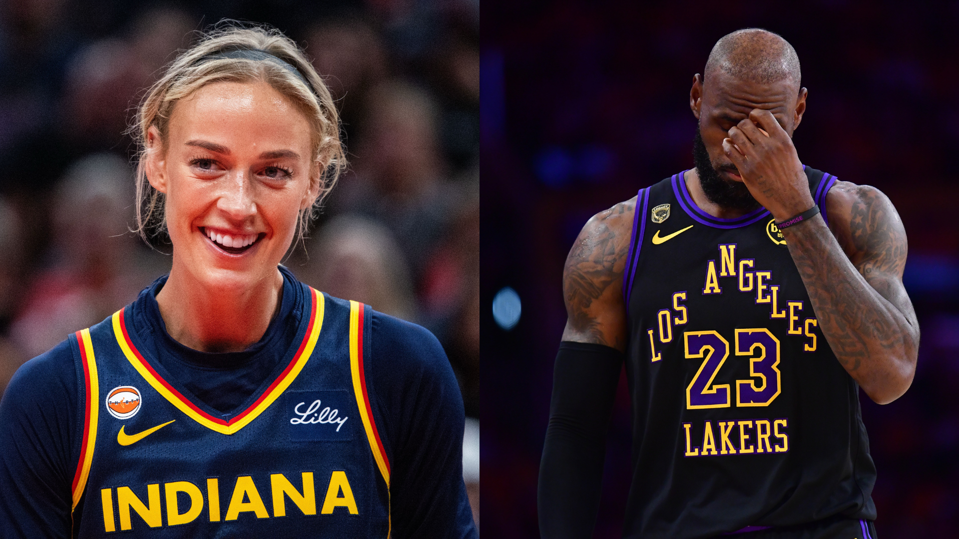 Sophie Cunningham, LeBron James.
Source: Imagn Images