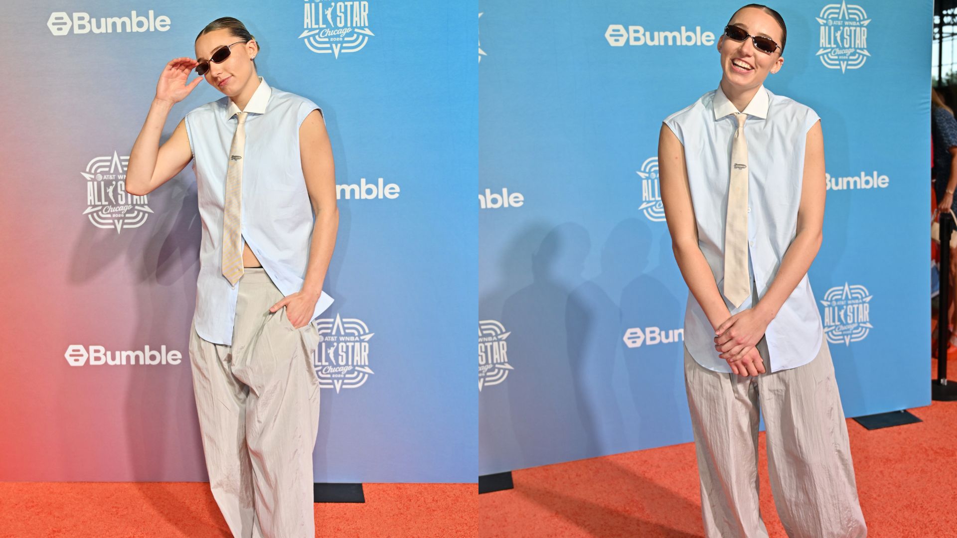 Paige Bueckers at WNBA Orange Carpet - Source: Imagn.
