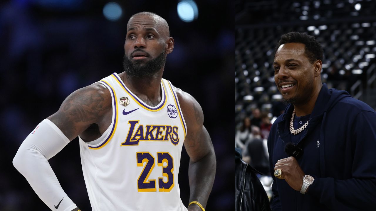 LeBron James and Paul Pierce - Source: Imagn Images