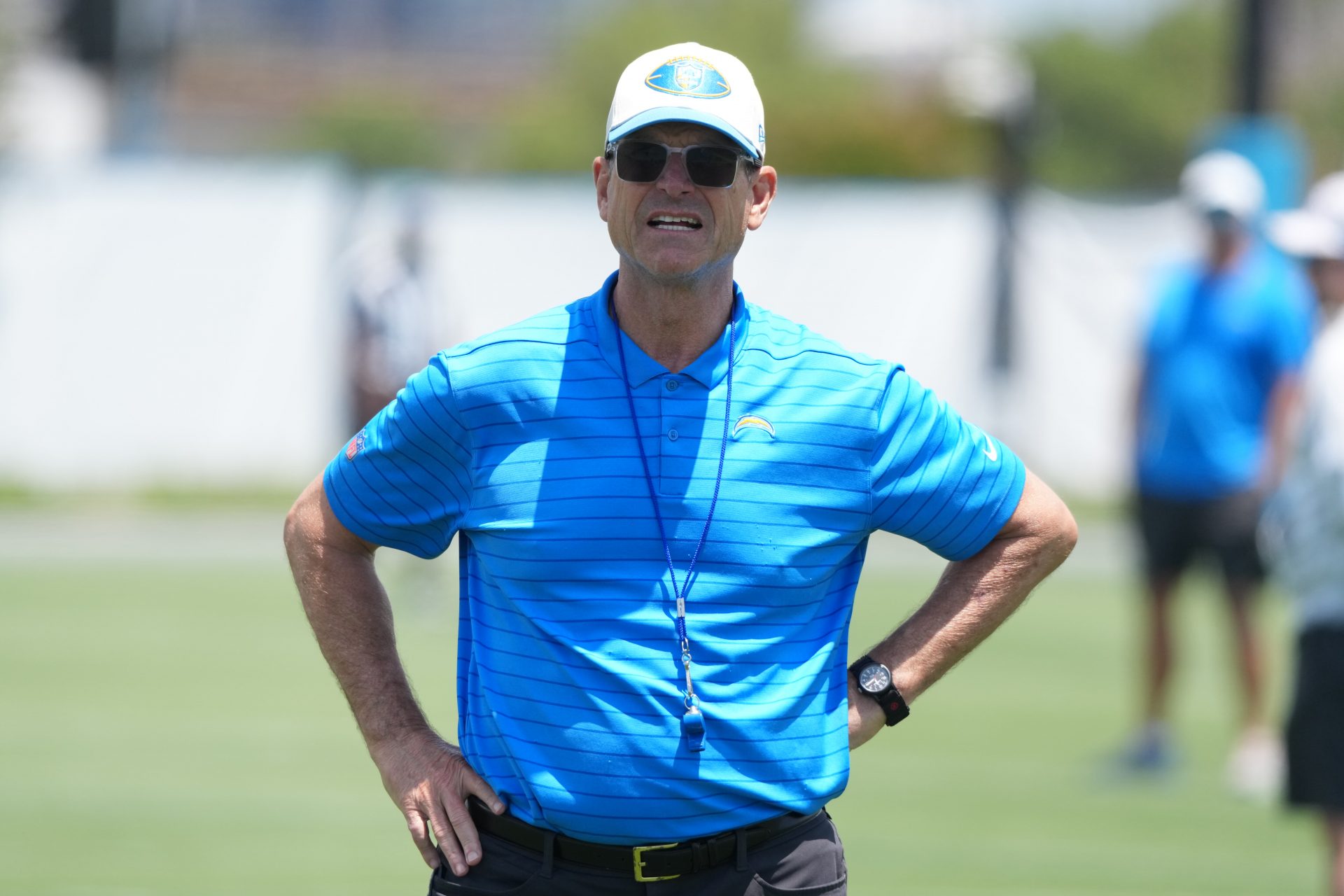 Jim Harbaugh - Source: Imagn.