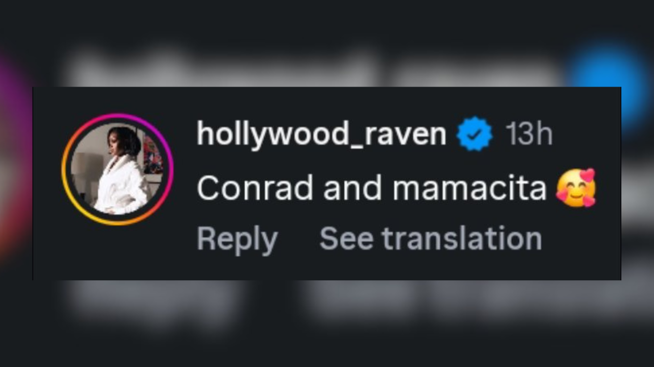 Raven Johnson gives a hilarious nickname to Connor McCaffery (Image via Instagram/@hollywood_raven)