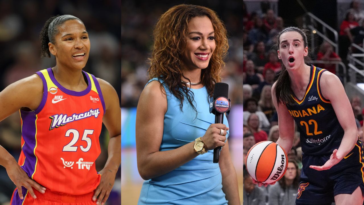 Alyssa Thomas, Ros Gold-Onwude and Caitlin Clark - Source: Imagn Images