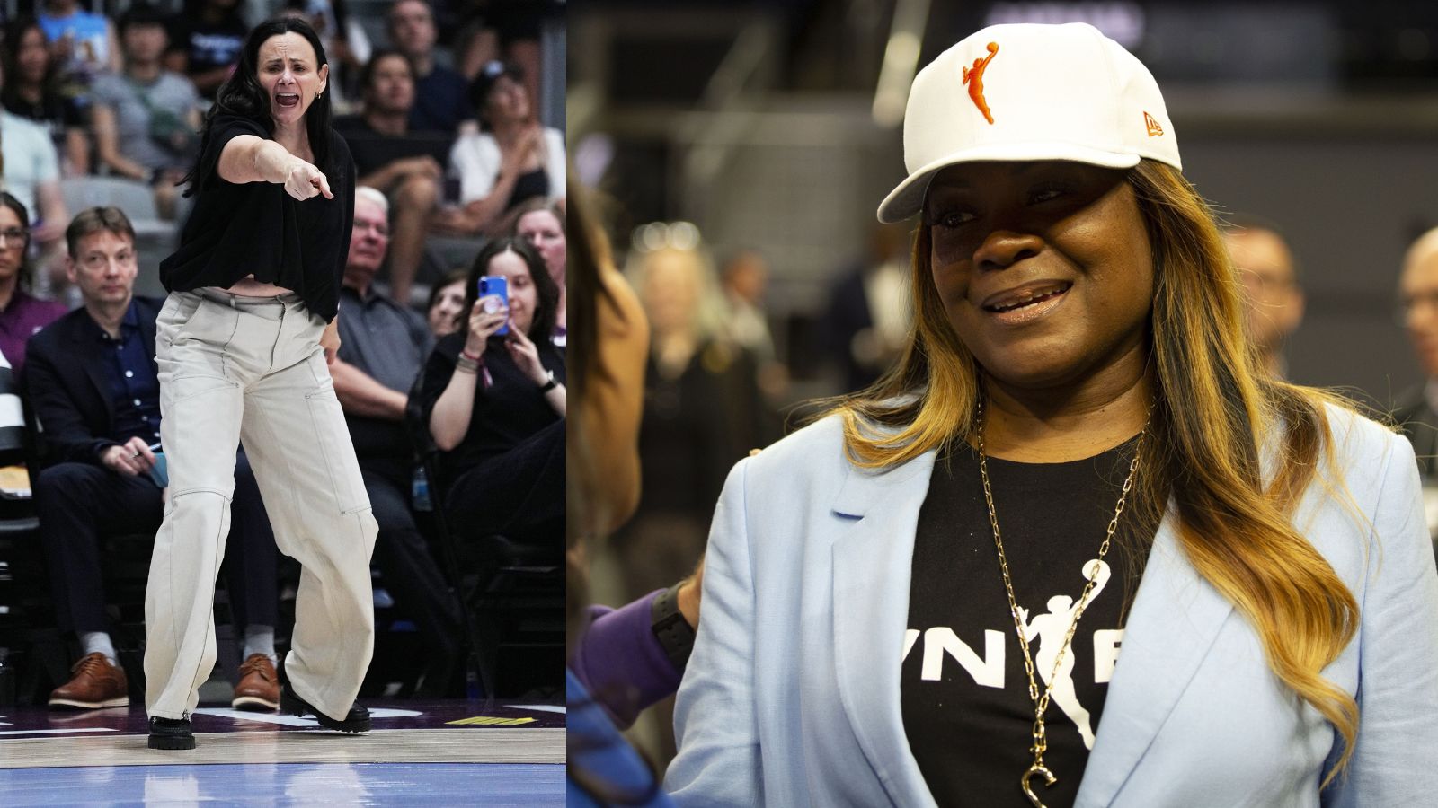 Sheryl Swoopes and Sandy Brondello - Source: Imagn Images