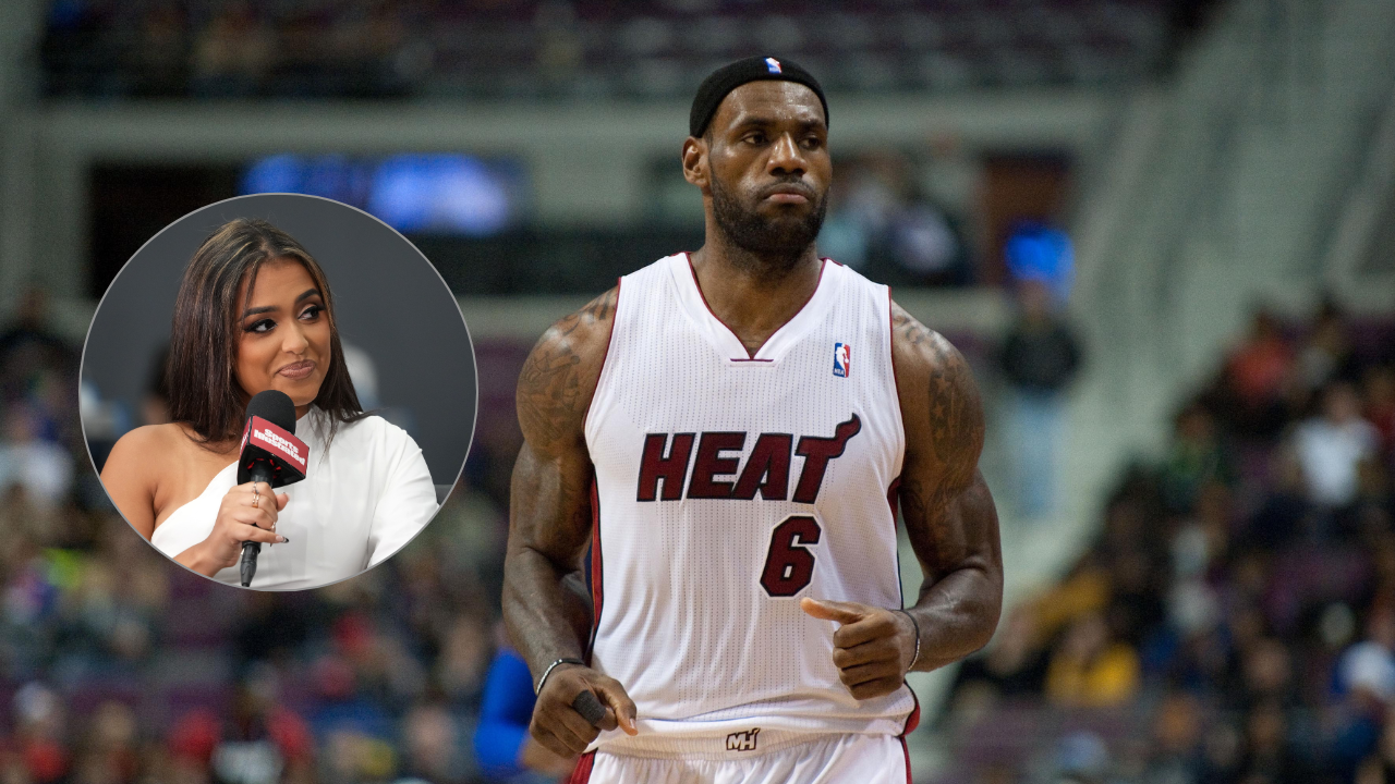 Ashley Nicole Moss, LeBron James - Image Source: Imagn Images