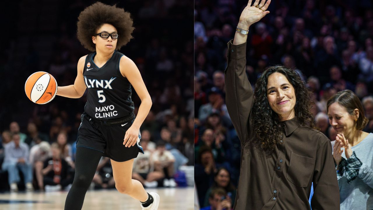 Olivia Miles and Sue Bird - Source: Imagn Images