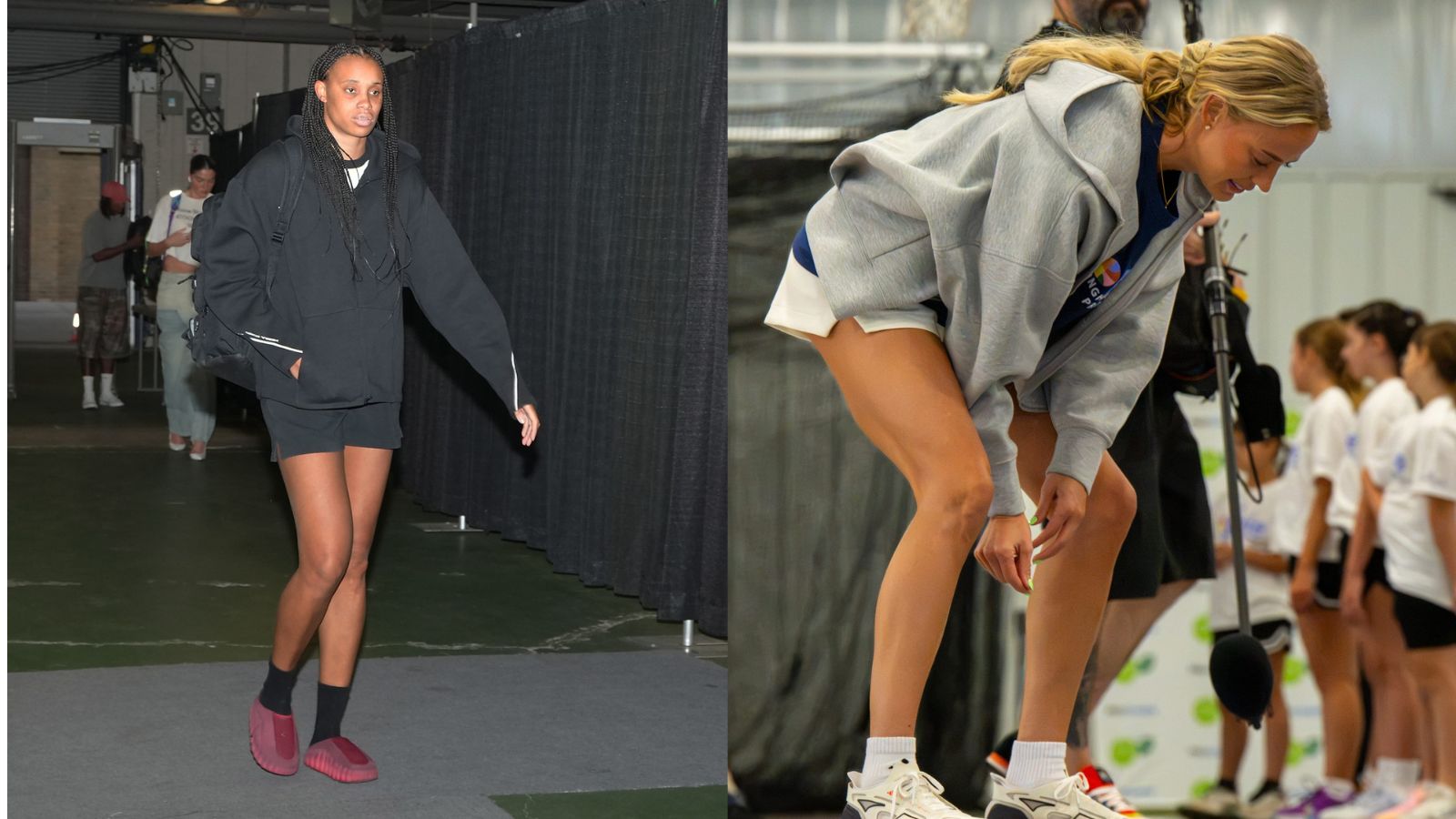 Brianna Turner and Sophie Cunningham - Source: Imagn Images